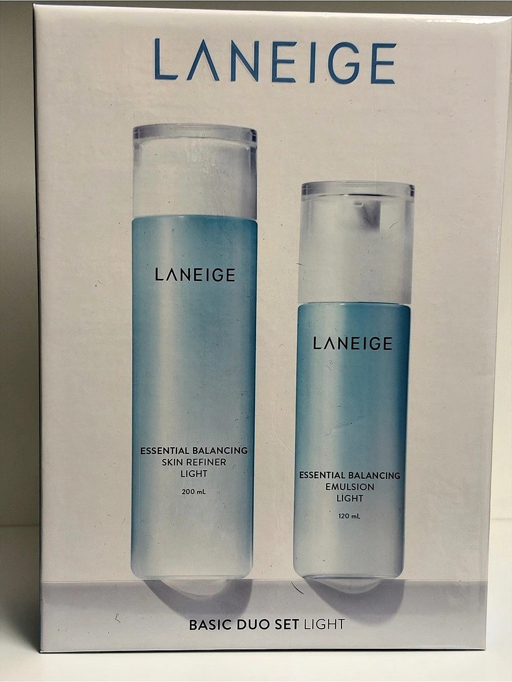 LANEIGE Essential Balancing Skin Refiner Light Basic Duo Set
